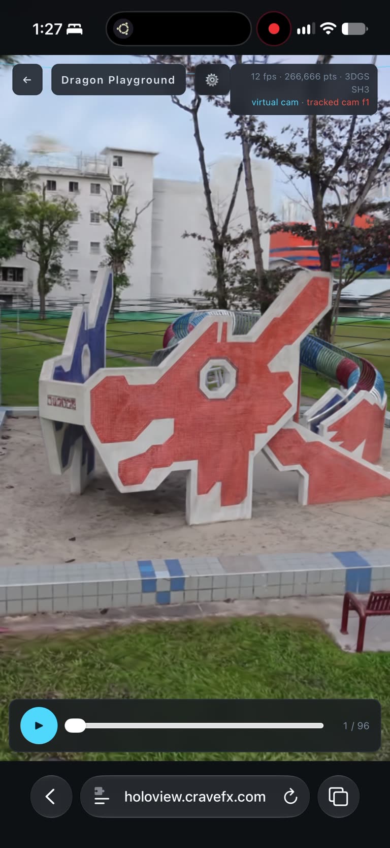 HoloView - Dragon Playground