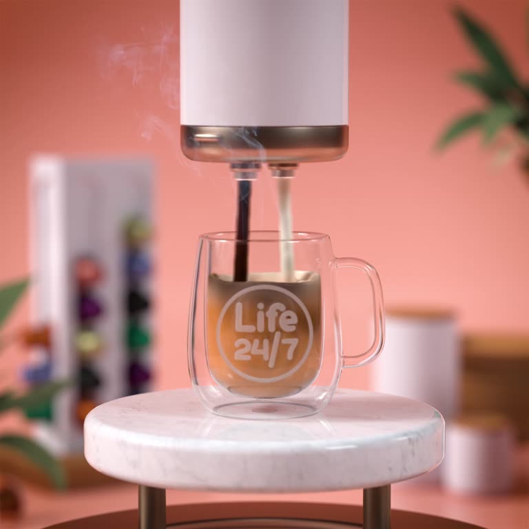 BTS: EMA Looping GIF 5 - Coffee Machine (2020)