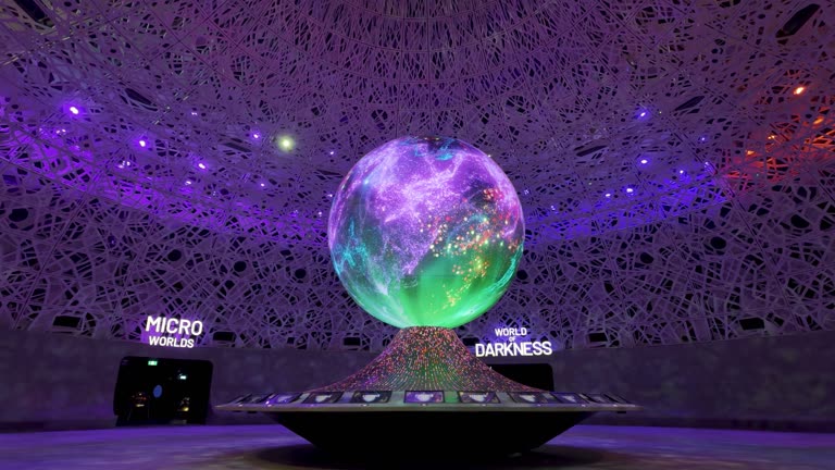 Mandai Exploria - LED Globe Lightshow