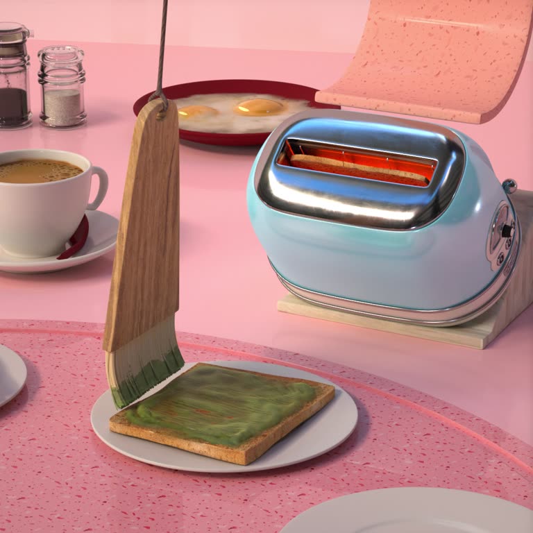 BTS: EMA Looping GIF 2 - Kaya Toast