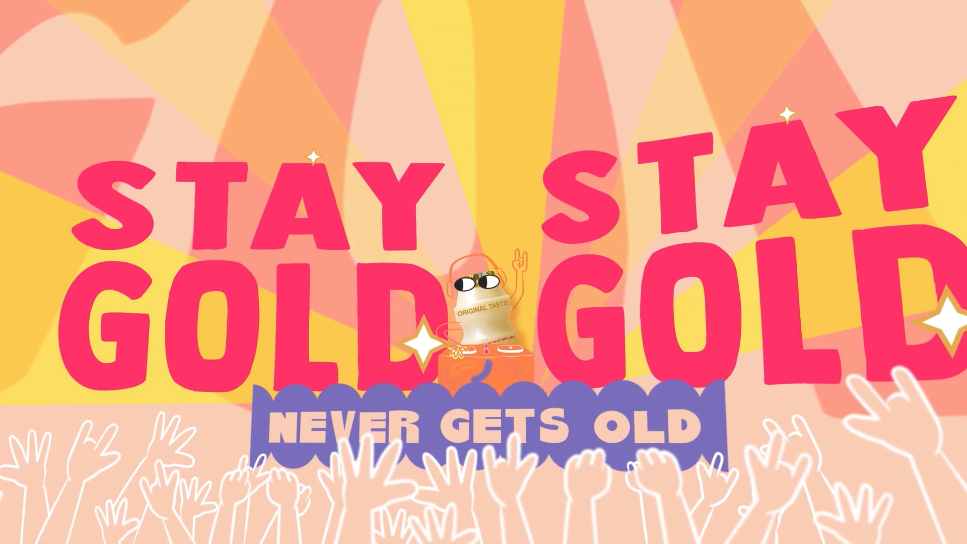 Yakult Gold Stay Gold Lyric Music Video