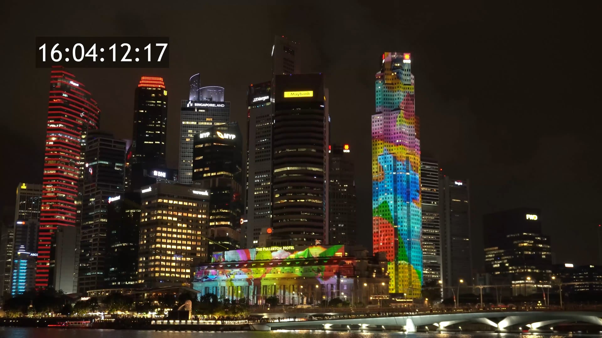 NDP 2025 UOB & Fullerton Hotel PROJECTION - We Will Get There by Dick Lee (60s)