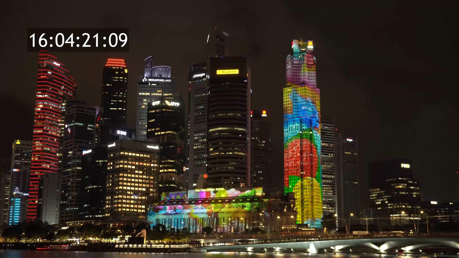 NDP 2025 UOB & Fullerton Hotel PROJECTION - We Will Get There by Dick Lee (15s)