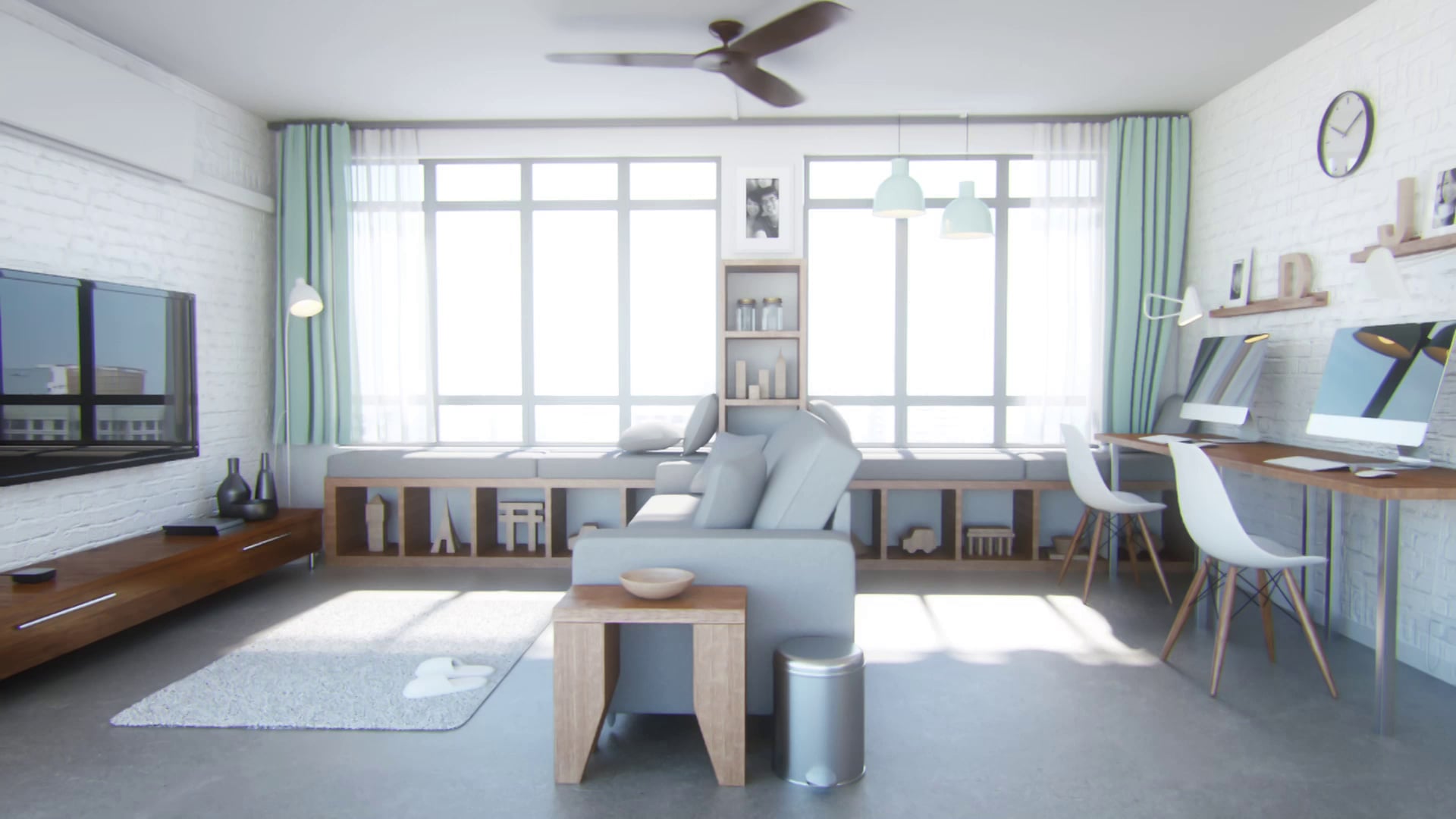 3D Room Visualisation - White Space