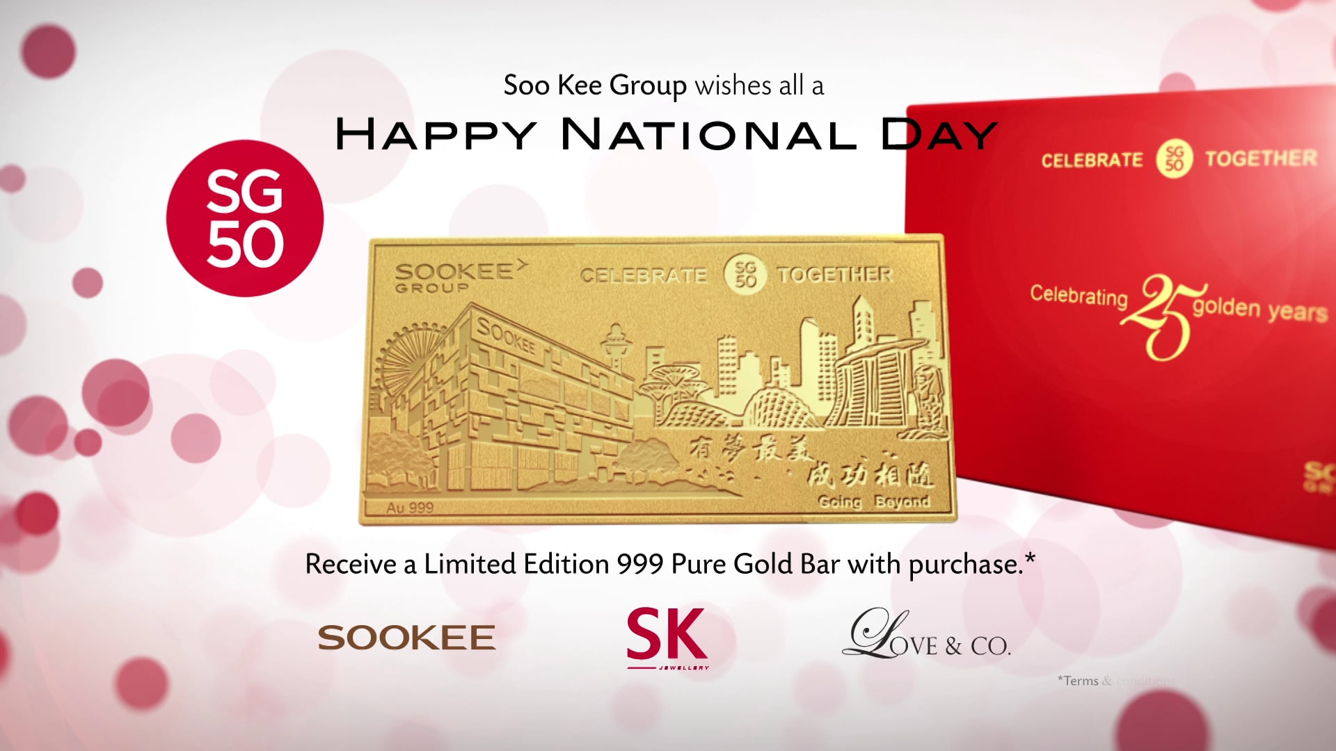 Soo Kee Group Celebrates Singapore's Golden Jubilee (2015)