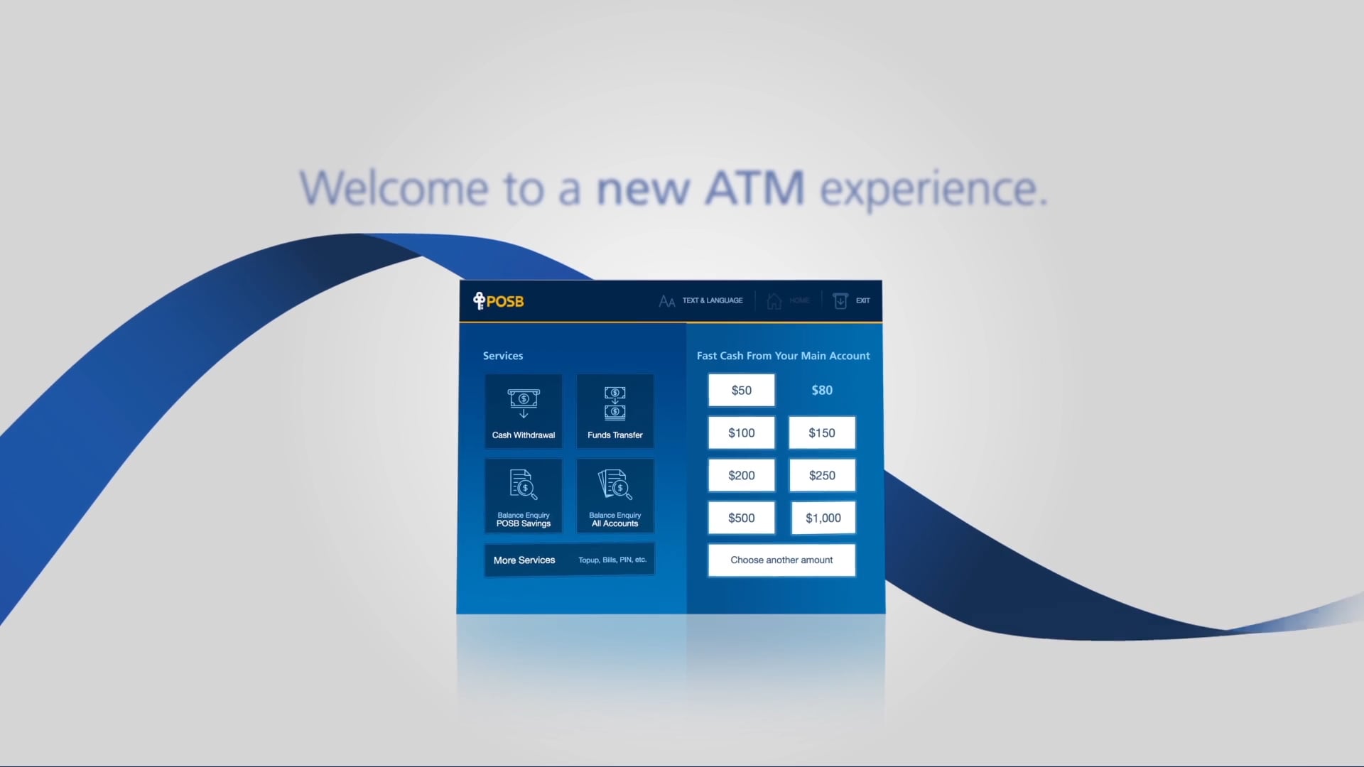 POSB ATM UI Change