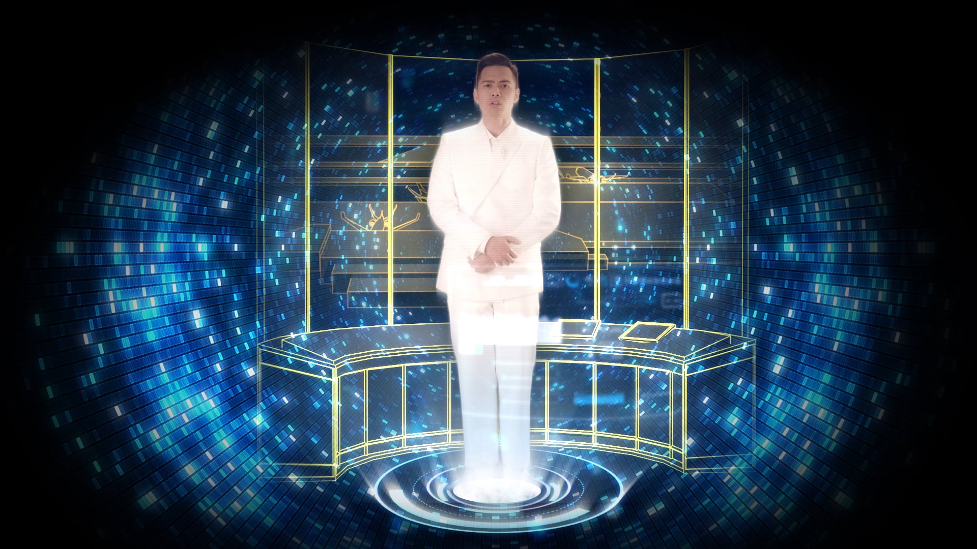 Pico CAAS Airshow 2018 - Hologram Presenter