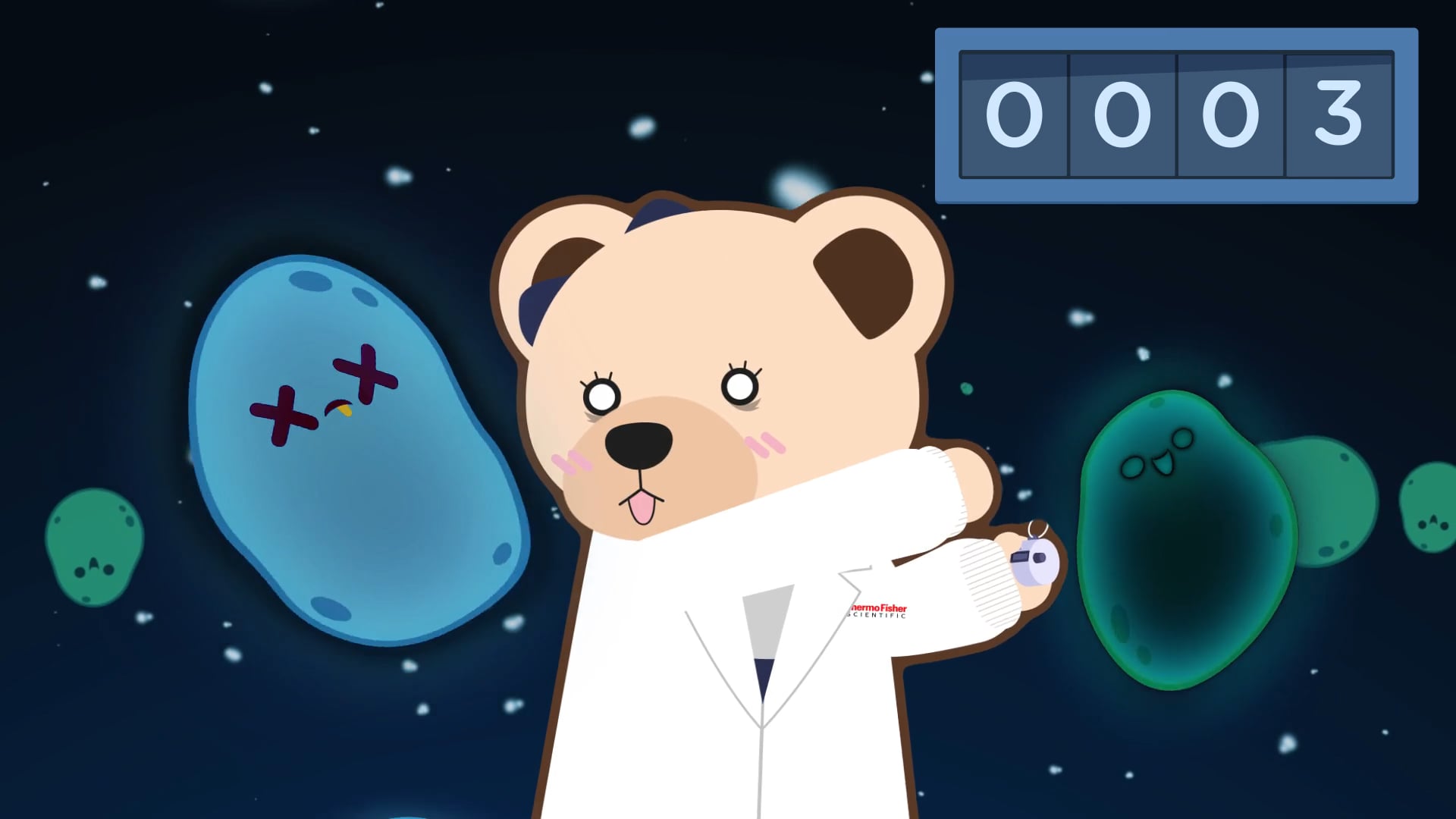 Thermo Fisher Bears: Life in the Lab - Video 3A Countess II FL (2019)