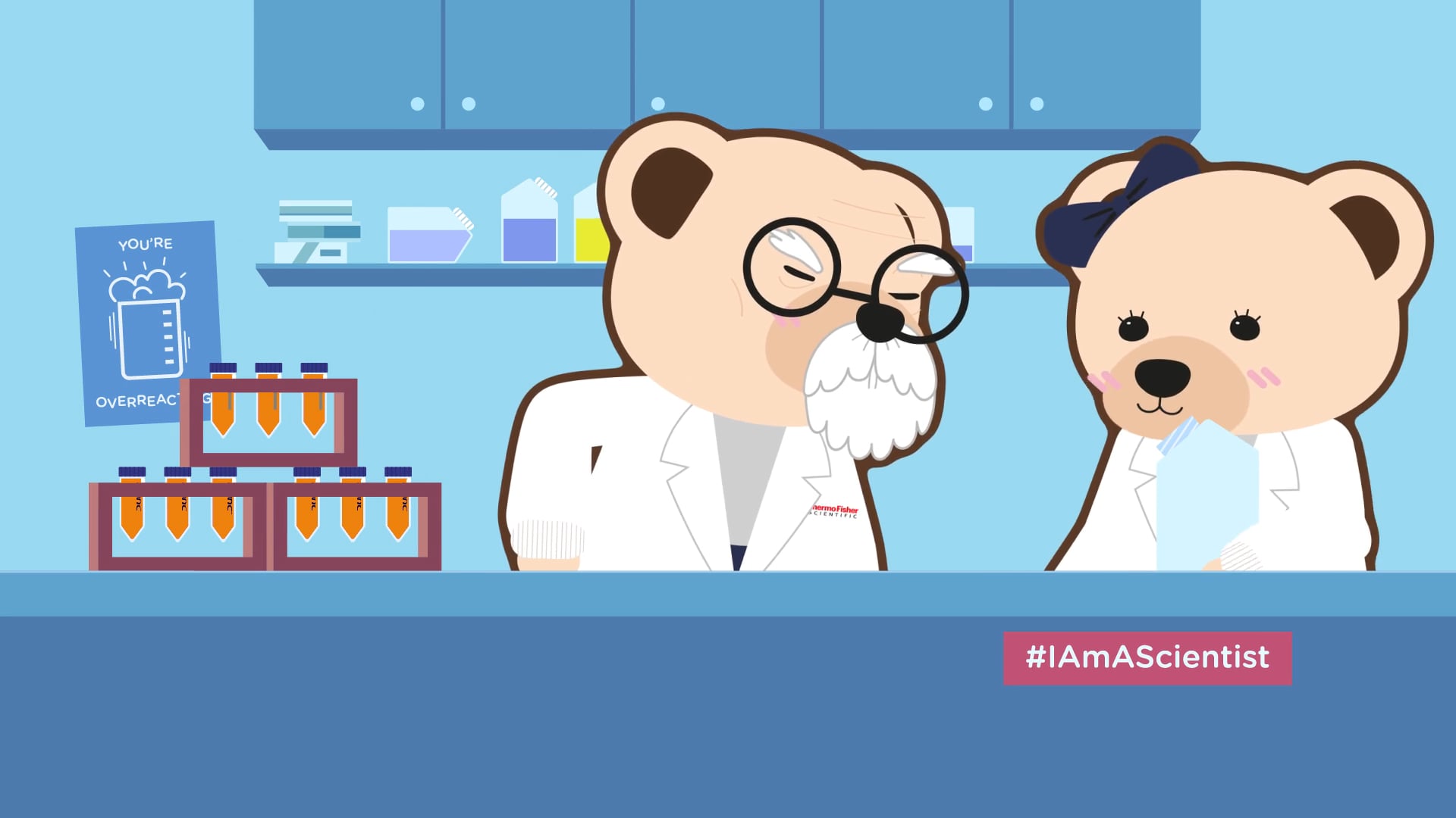 Thermo Fisher Bears: Life in the Lab - Video 3B OneShot FBS (2019)