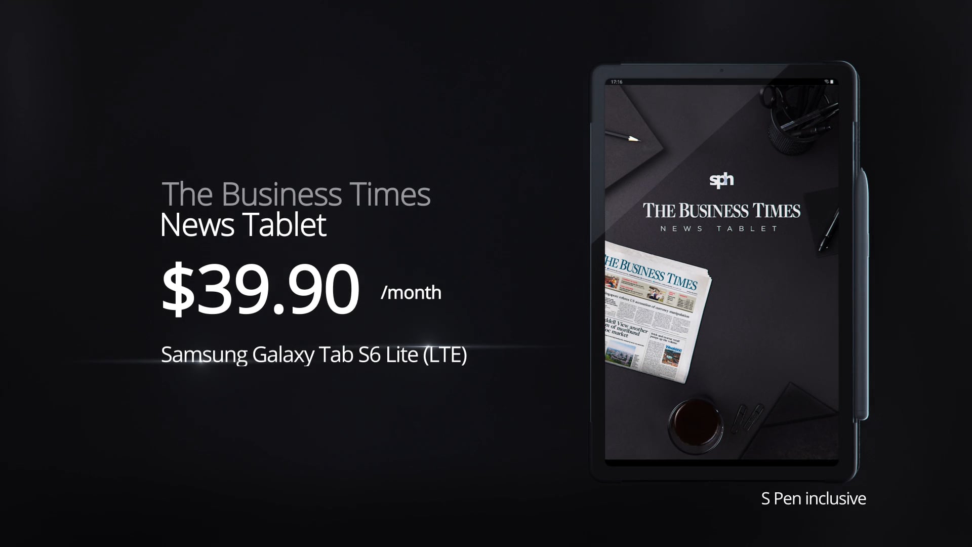 SPH Business Times News Tablet (2020)